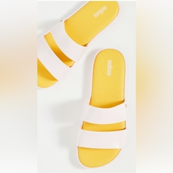 Melissa Color Pop Sandal Pink/ Yellow - Picture 3 of 15